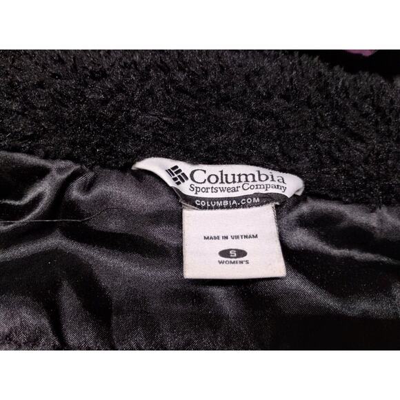 Columbia Omni Shade Jacket Women Small Purple Parka Coat Hooded Cute - Picture 5 of 12